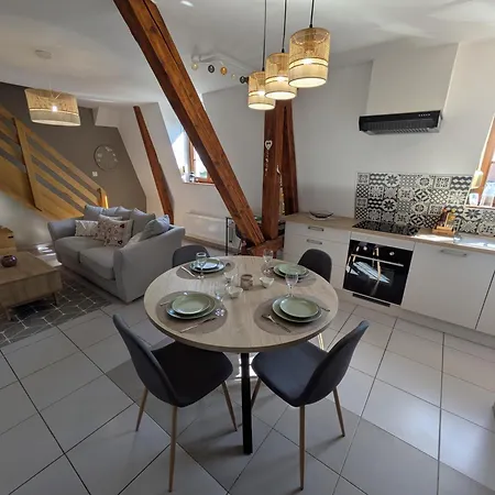 Lägenhet Les Toits De Proche Colmar, Ribeauville Mittelwihr